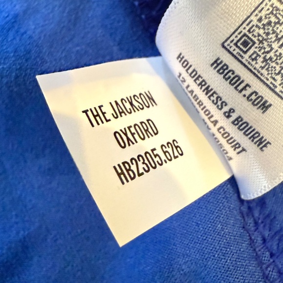 Holderness & Bourne Men's Medium The Jackson Pullover Oxford MSRP $135 - Picture 7 of 8